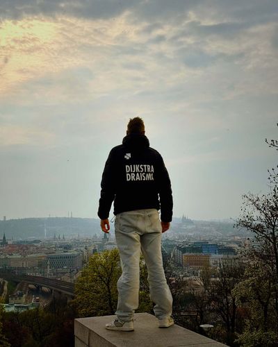 Uitzicht over Praag